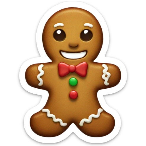 gingerbread  sticker