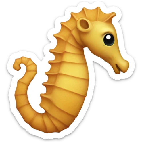 Seahorse sticker