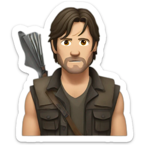 Daryl dixon sticker