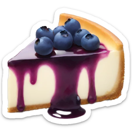 Blueberry Cheesecake  sticker