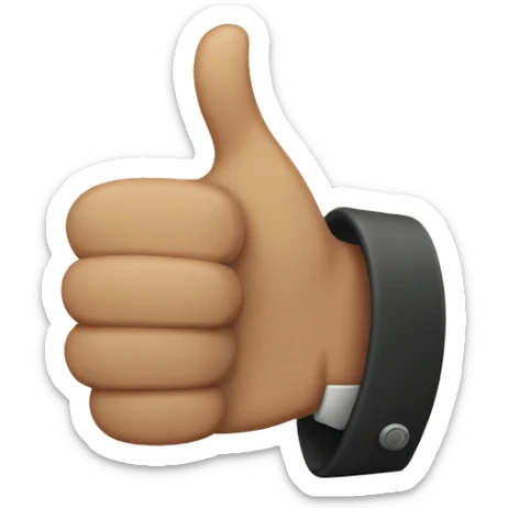 thumbs-up sticker