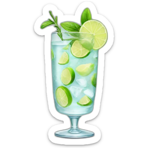 Gin sticker