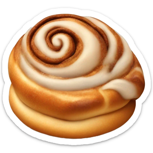 Cinnamon roll sticker