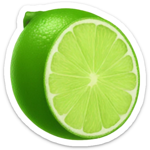 Lime sticker