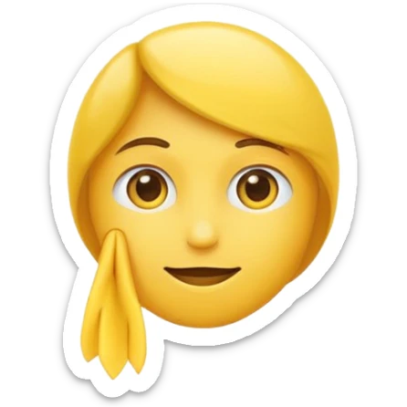 emoji qui sourit et qui donne un doigt d’honneur  sticker