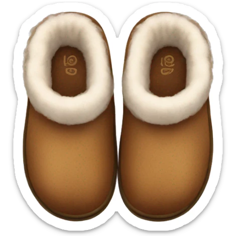 UGG slippers  sticker