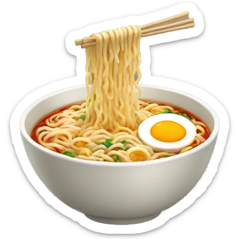 Ramen sticker