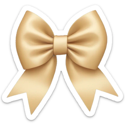 Bow  sticker