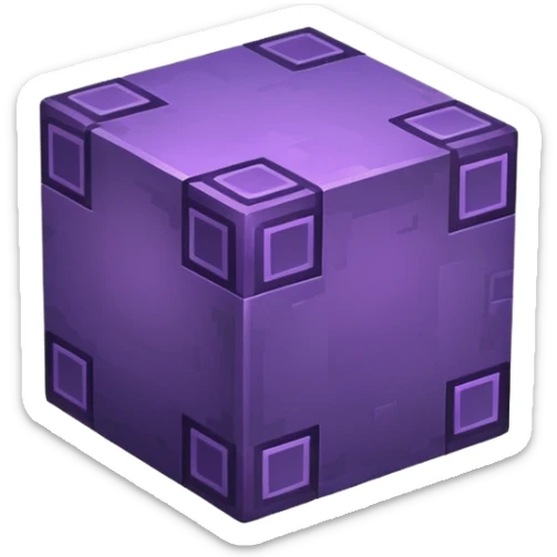 Netherite minecraft block sticker