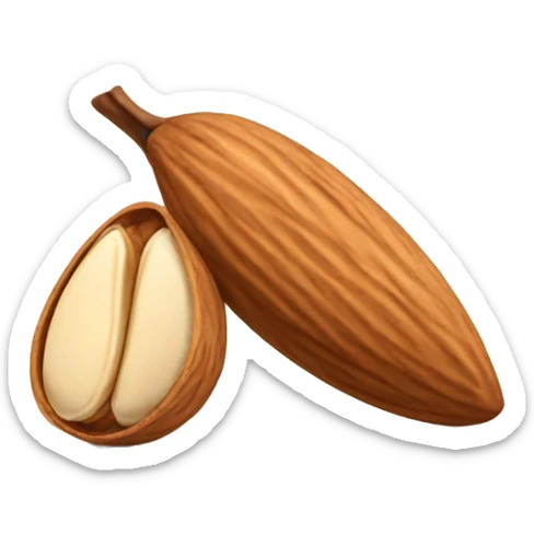 Almond sticker