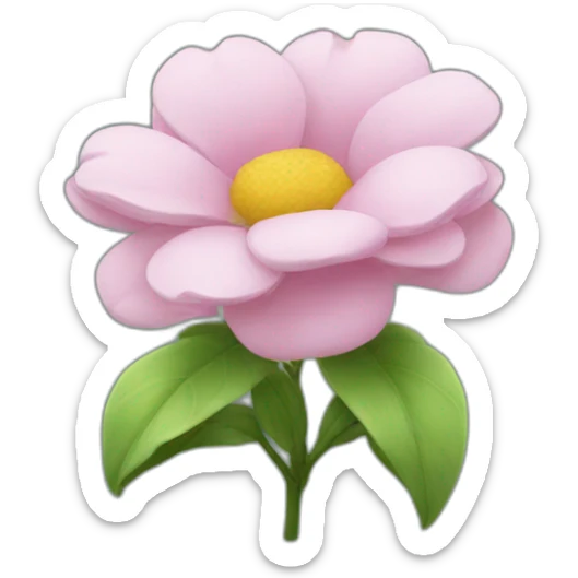 First bloom sticker