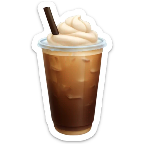 Iced coffee  sticker