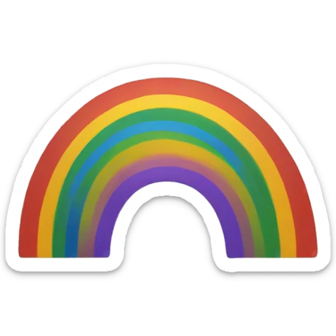 rainbow sticker