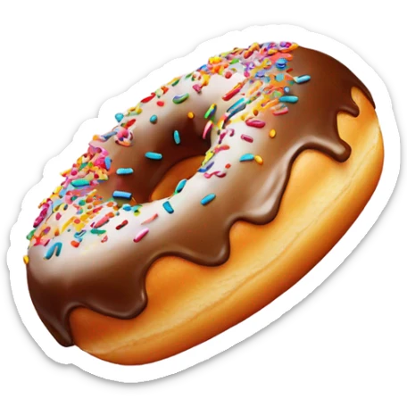 Donut sticker