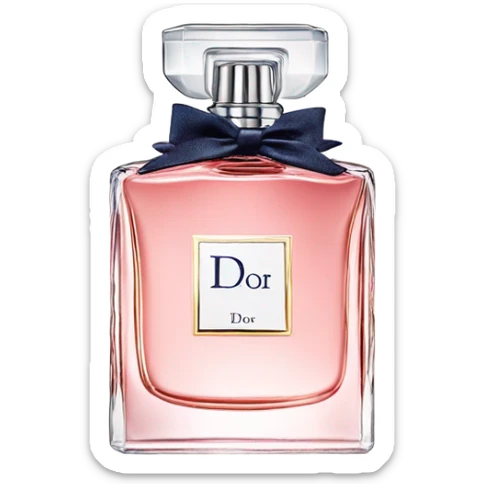Dior perfume   sticker