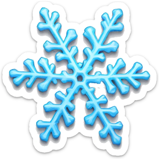 Snowflakes  sticker