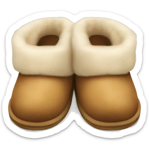 UGG slippers  sticker