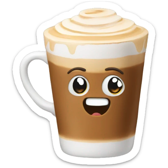 latte sticker