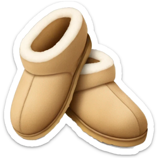 UGG slippers  sticker