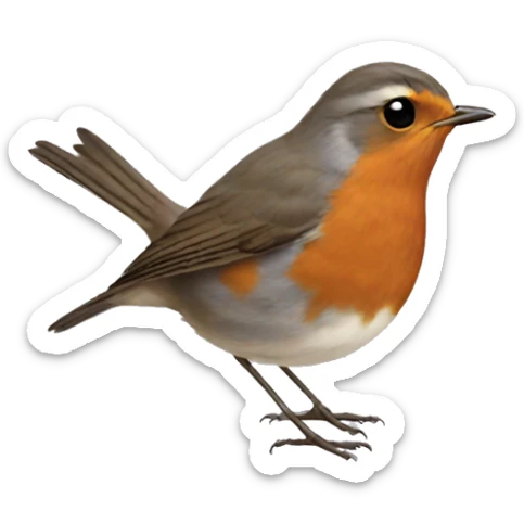 robin sticker