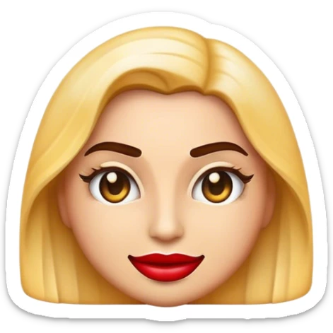 Cinematic Realistic Hollywood Pop Culture Emoji, featuring an iconic portrayal of film industry glamour rendered with vibrant textures and dynamic, cinematic lighting. sticker