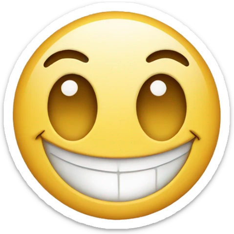 Smile sticker