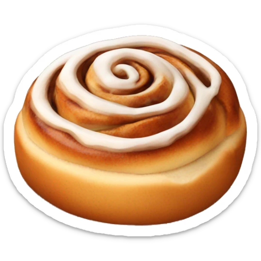 cinnamon bun sticker