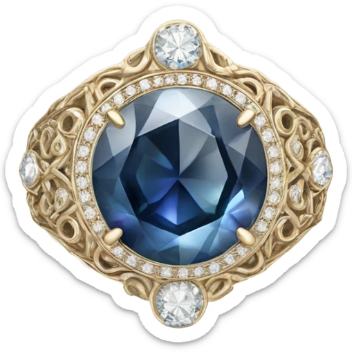 Princess ring sticker