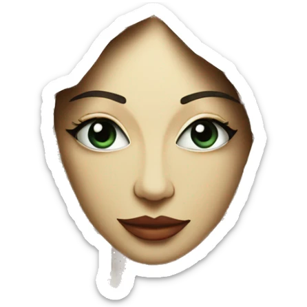  Hemp 420 lady face made of 420 origami newspaper roses hemp leaves lantern fairy lights burning paper and hemp leaves in hair  sticker