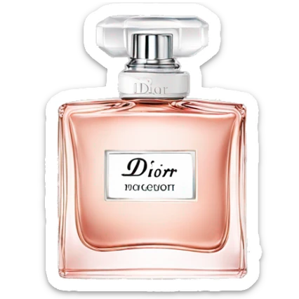 Dior perfume  sticker