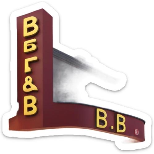 Cinema "B" sticker
