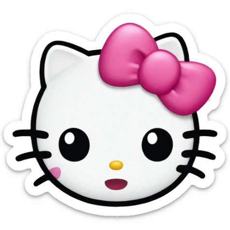 Hello kitty  sticker