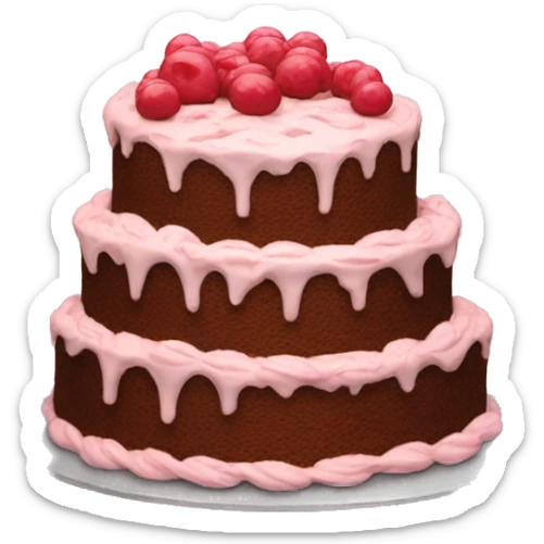 Cake sticker