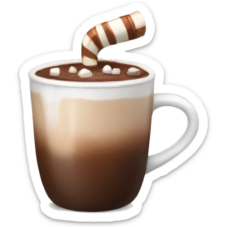 Hot chocolate  sticker