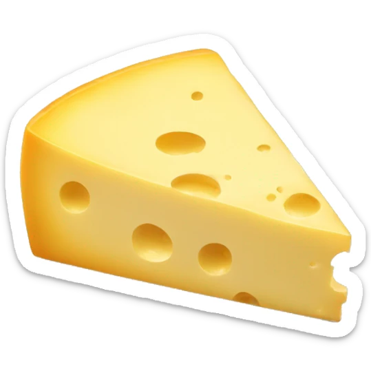 Cheese sticker