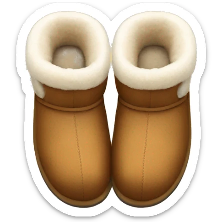 ugg slippers sticker