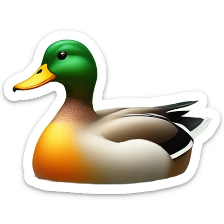 duck  sticker