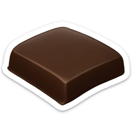 A bar of Dubai chocolate filled with Green pistachio cream sticker