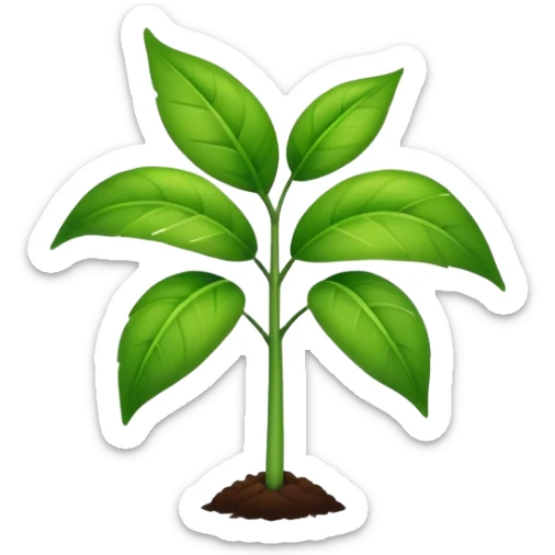 Plant sticker