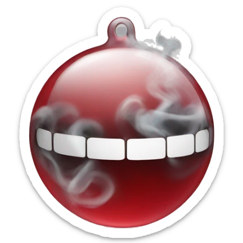 The Remembrall is a small, red glass ball filled with smoke. When the owner has forgotten something, the smoke turns red, serving as a reminder that they've forgotten something important sticker