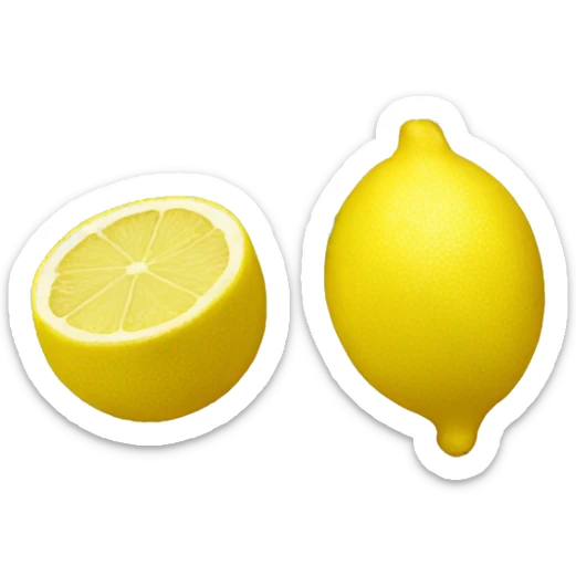 Lemon sticker