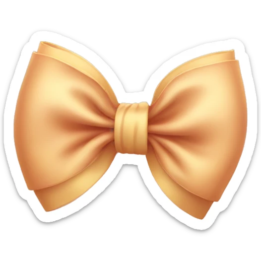 cute bow sticker