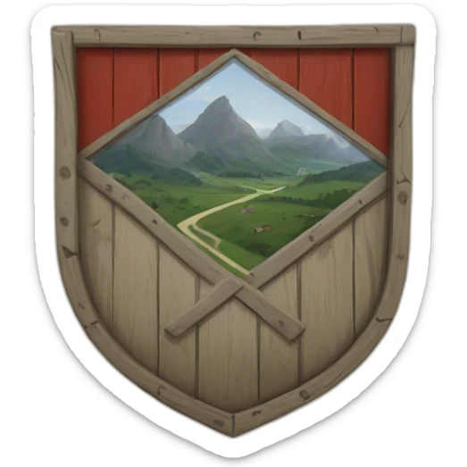 crest of the village of Cottens Friborg sticker