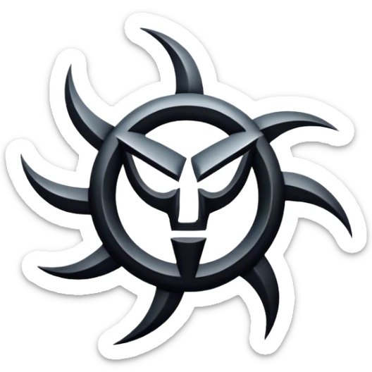 The anti possession symbol from the tv show Supernatural  sticker