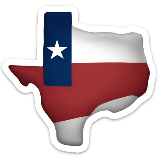 texas flag sticker