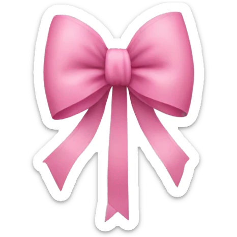 Bow  sticker