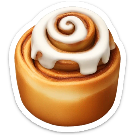 Cinnamon roll sticker