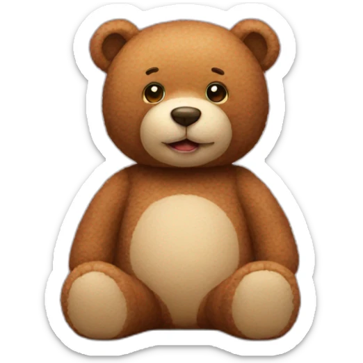 teddy sticker