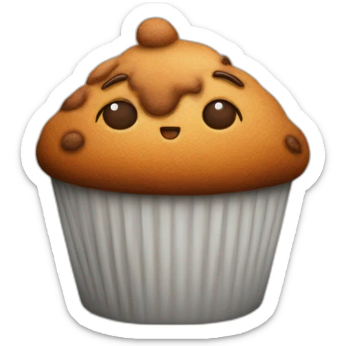 muffin top belly sticker