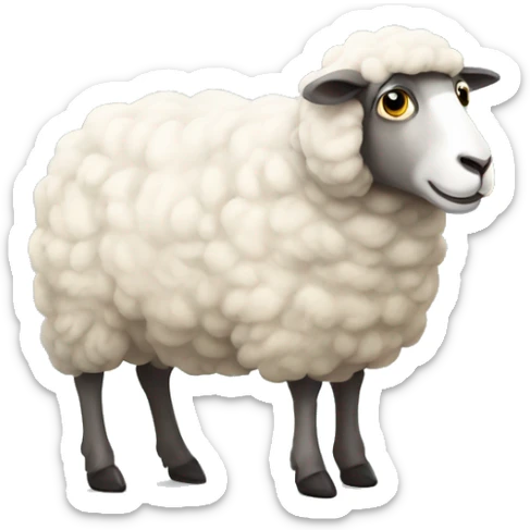sheep sticker